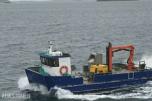 Ørnli Verft arbeidsbåt / aluminiumskatamaran | 9,9 m | 2 x SABB | Kran | Reparasjonsobjekt