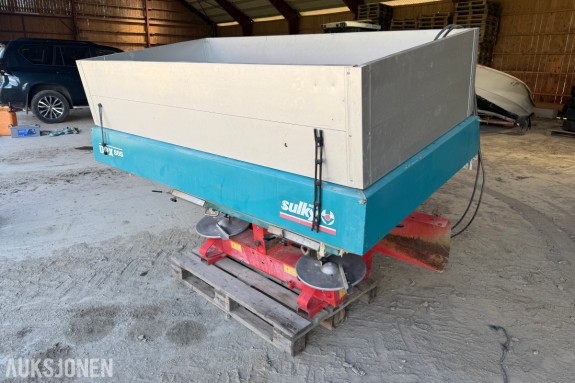 1997 Sulky DPX 805 Gjødselsspreder / Høye karmer / Tar 2 storsekker / 3-punkt / Meget pen!