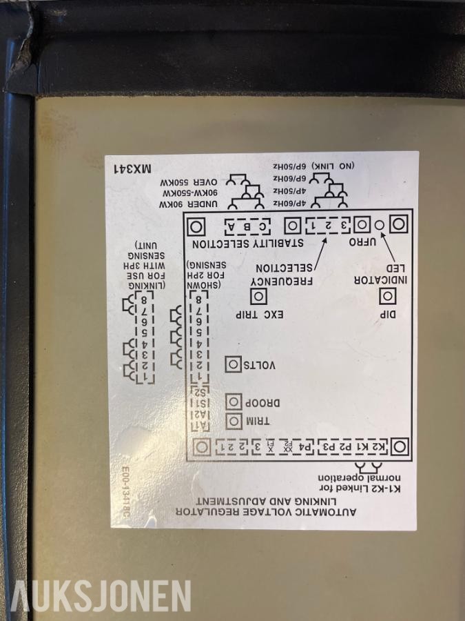 2019 Stamford UL 1446 generator