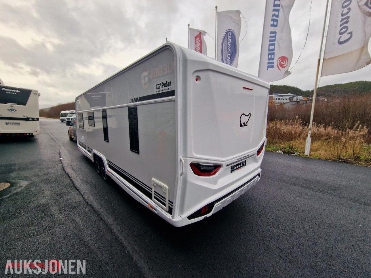 2023 Campingvogn - Polar Customized 680 BQDA + Mover Xt4 /Solcelle/Markise