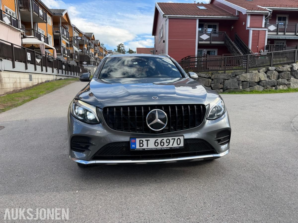2017 Mercedes-Benz GLC 350E 2.0 211hk  4MATIC skinnseter navigasjon adaptiv cruisekontroll hengerfeste s+v dekk eu ok 09.2027 