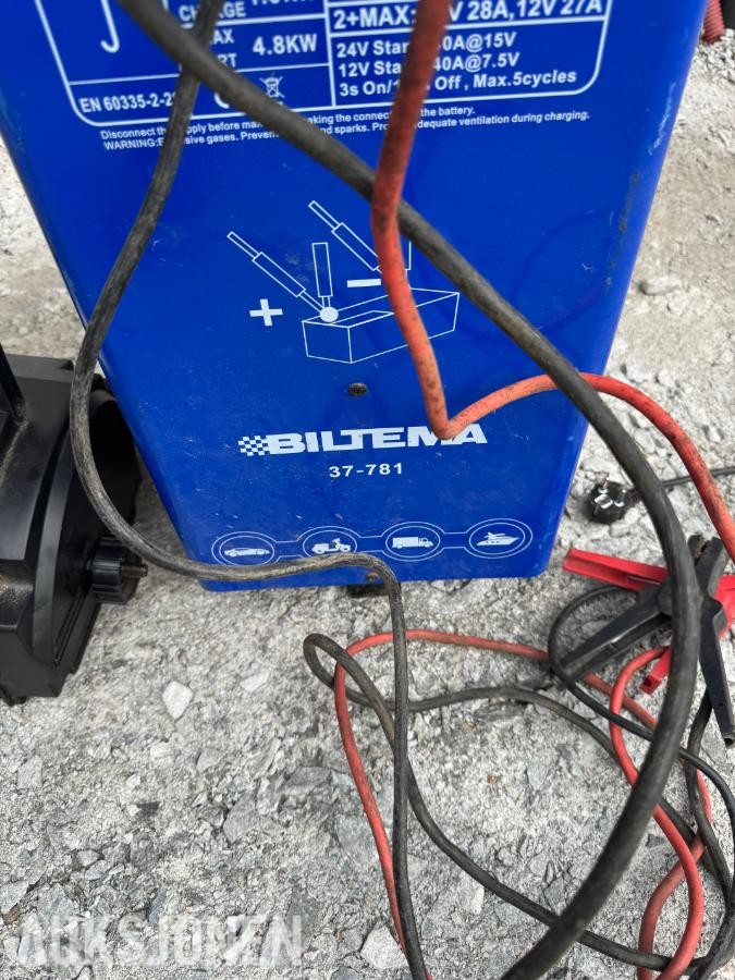 Vinsj, talje og batterilader Brukt