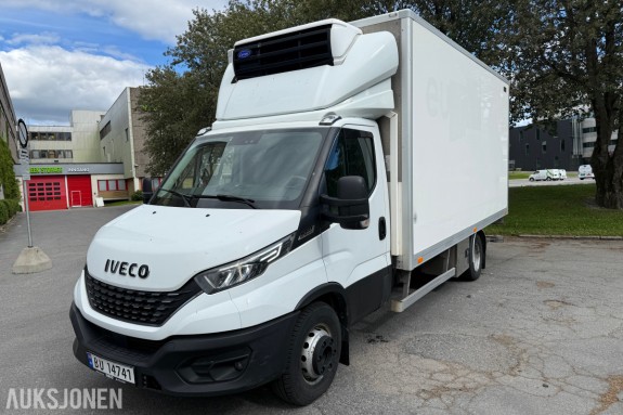 2020 Iveco Daily 70C21, 10-paller, kjøl/frysebil, Zepro baklem, fjernkontroll, automat, cruisecontrol,
