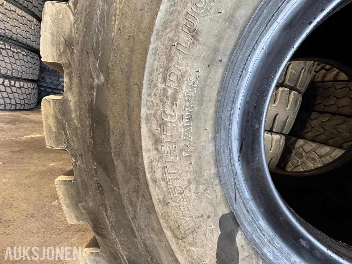 Bridgestone V-Steel D-lug 29.5R25 / 4 stk hjullaster dekk 