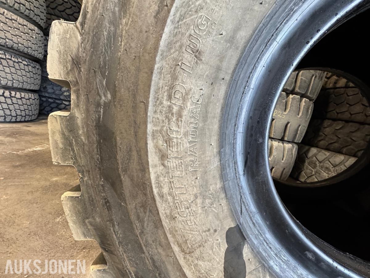 Bridgestone V-Steel D-lug 29.5R25 / 4 stk hjullaster dekk 