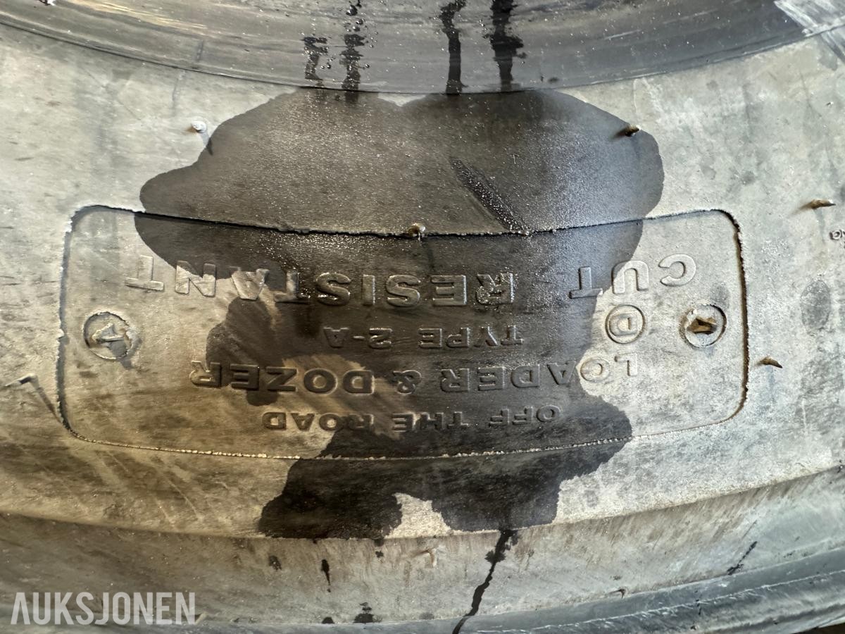 Bridgestone V-Steel D-lug 29.5R25 / 4 stk hjullaster dekk 