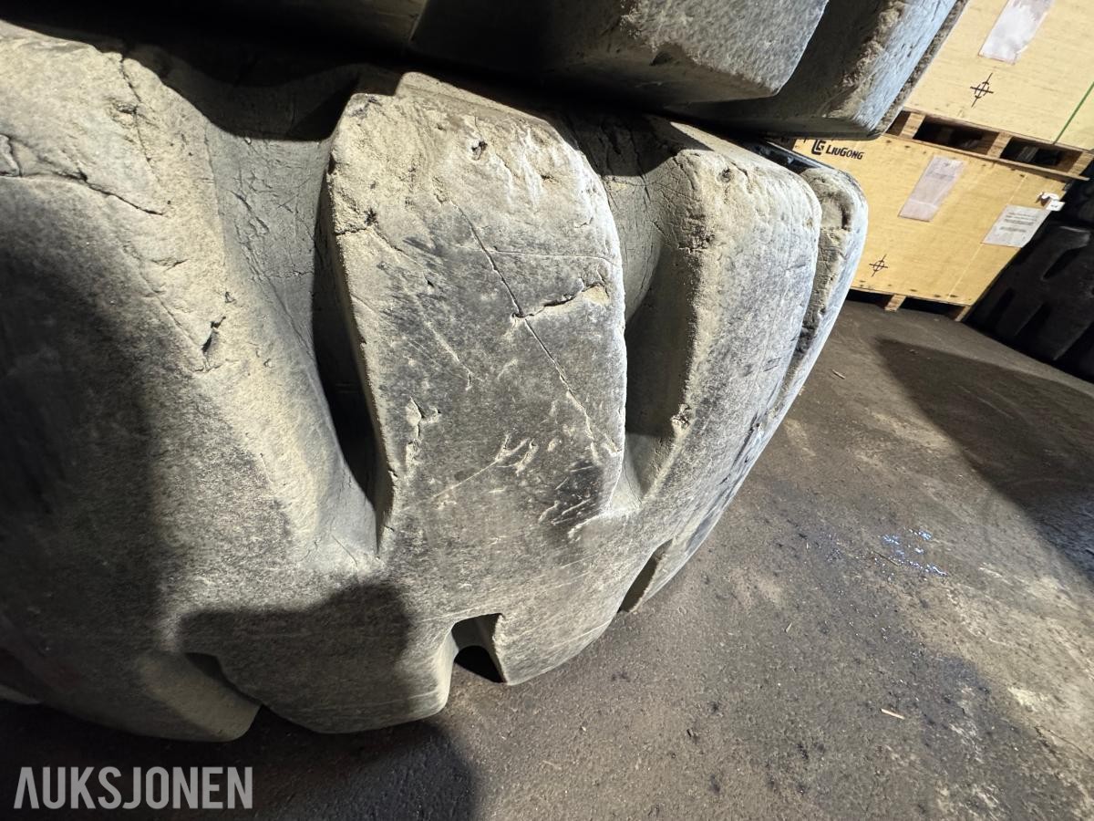 Bridgestone V-Steel D-lug 29.5R25 / 4 stk hjullaster dekk 
