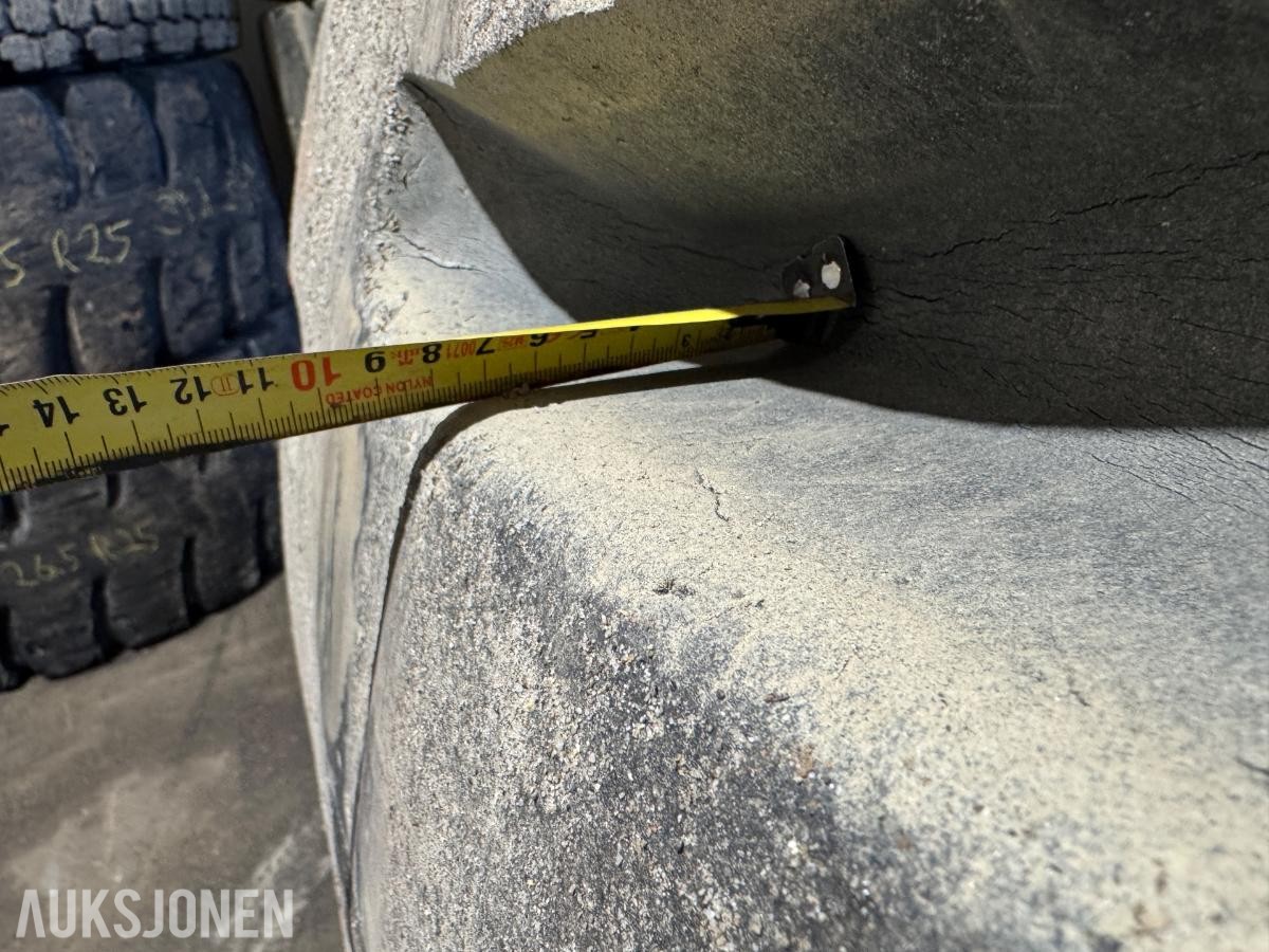 Bridgestone V-Steel D-lug 29.5R25 / 4 stk hjullaster dekk 