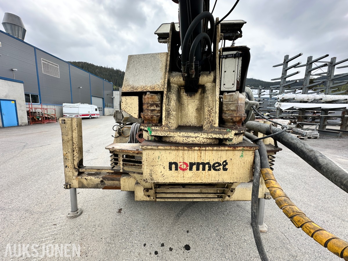 2008 Normet Spraymec 710 WPC tunnel-/sprøytebetongrigg, 4377 timer