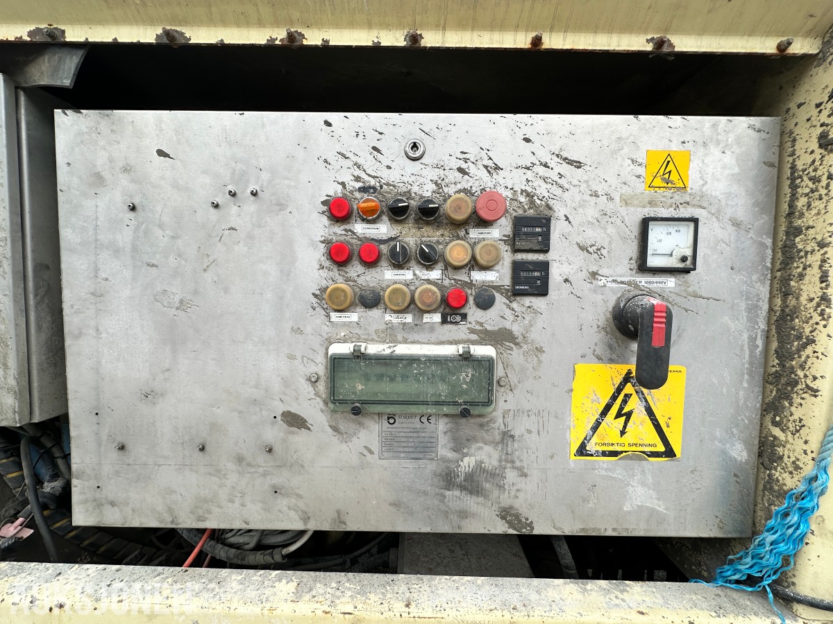 2008 Normet Spraymec 710 WPC tunnel-/sprøytebetongrigg, 4377 timer