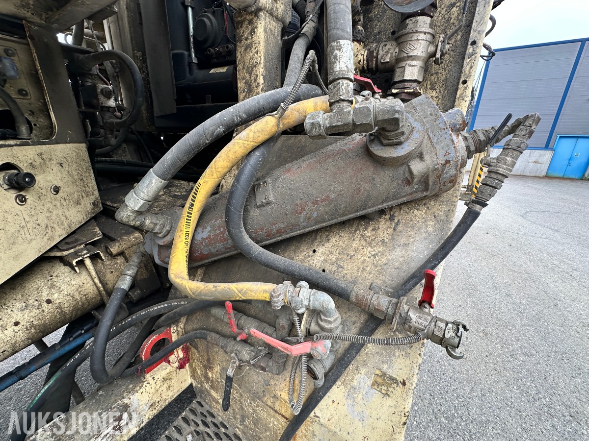 2008 Normet Spraymec 710 WPC tunnel-/sprøytebetongrigg, 4377 timer