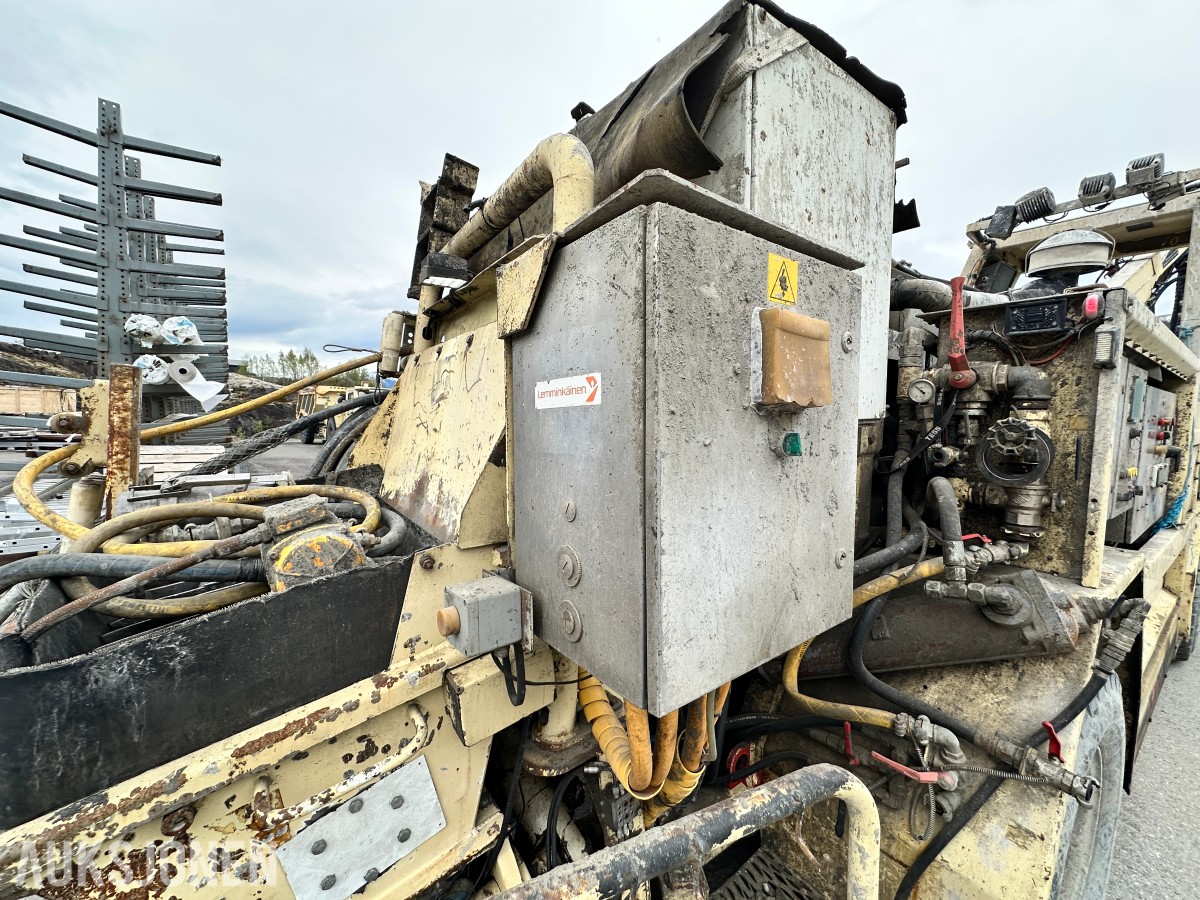 2008 Normet Spraymec 710 WPC tunnel-/sprøytebetongrigg, 4377 timer