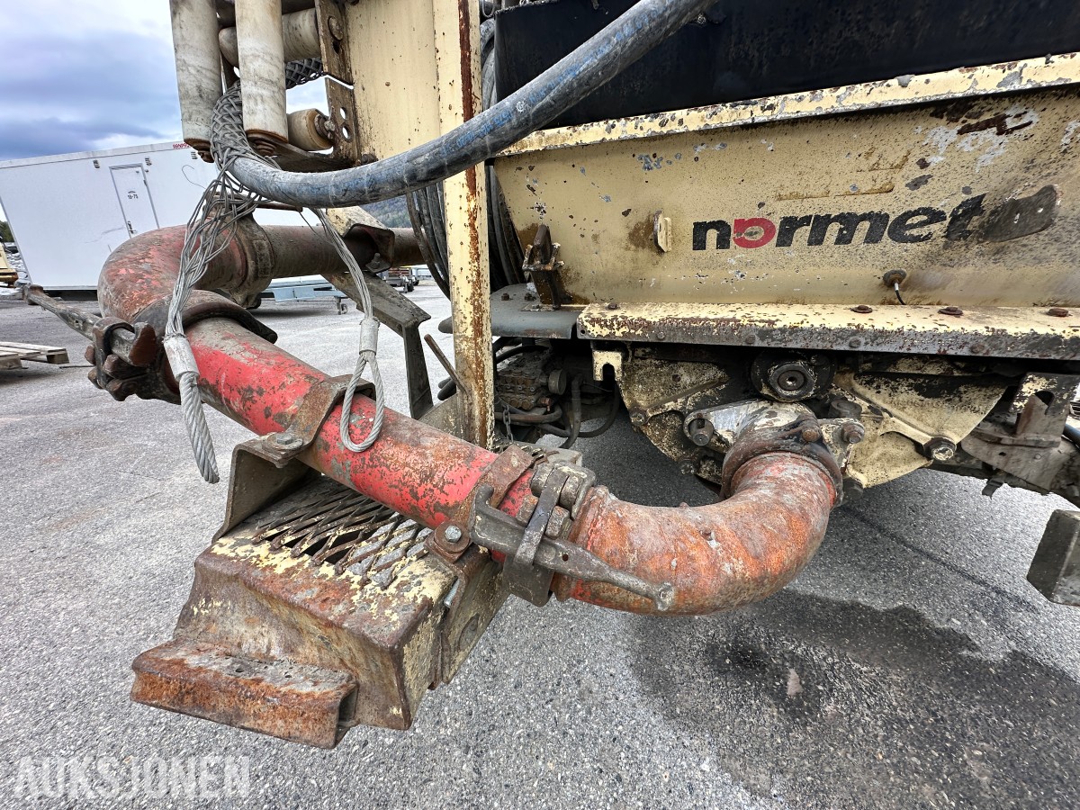 2008 Normet Spraymec 710 WPC tunnel-/sprøytebetongrigg, 4377 timer