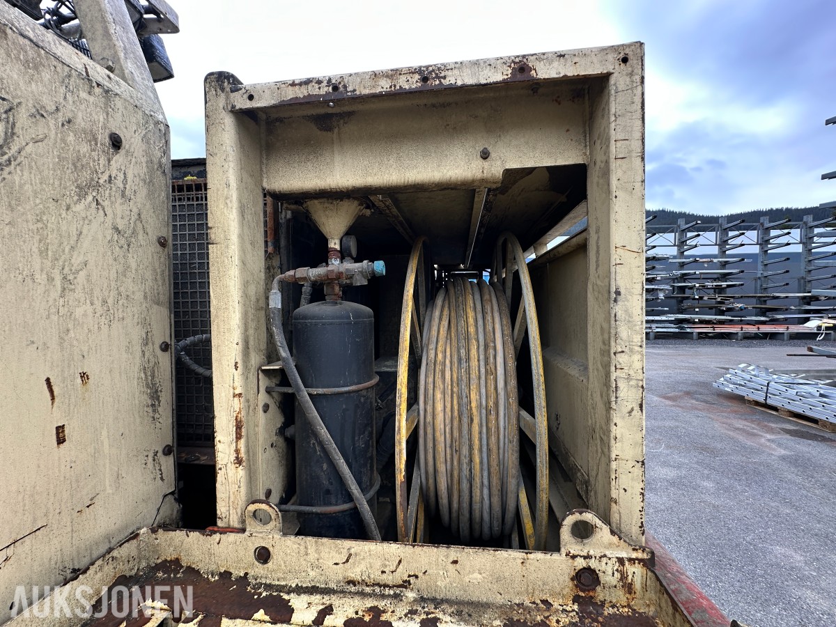 2008 Normet Spraymec 710 WPC tunnel-/sprøytebetongrigg, 4377 timer