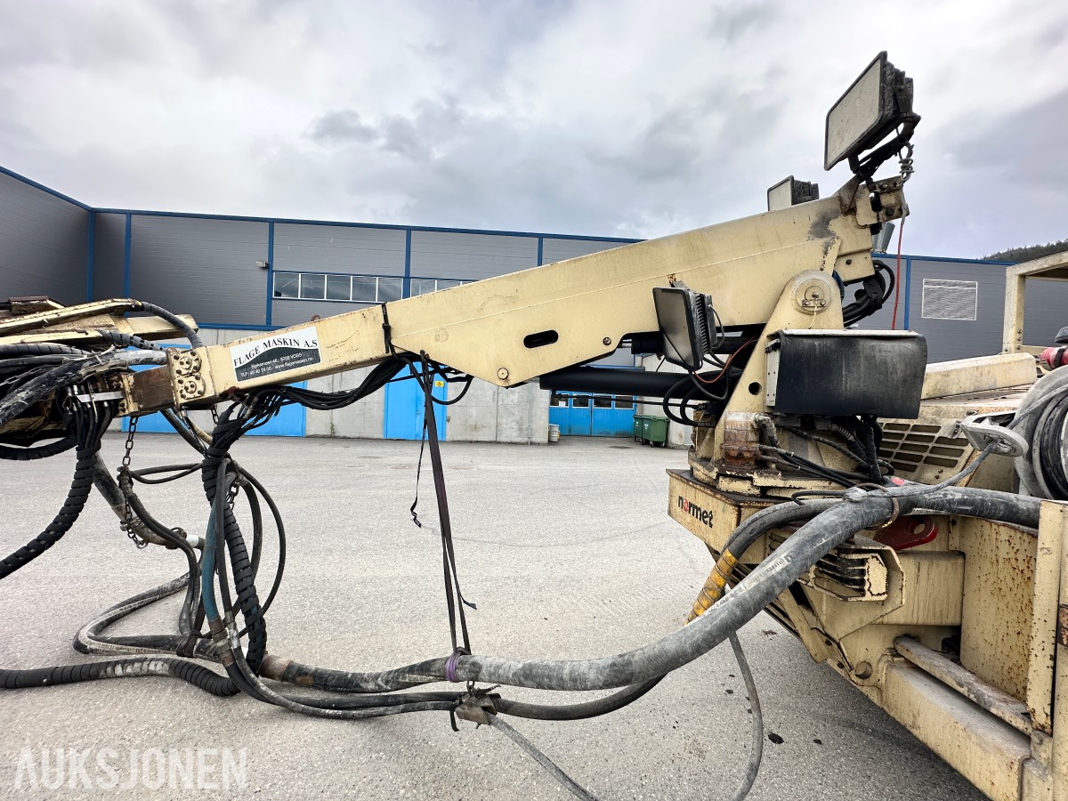 2008 Normet Spraymec 710 WPC tunnel-/sprøytebetongrigg, 4377 timer
