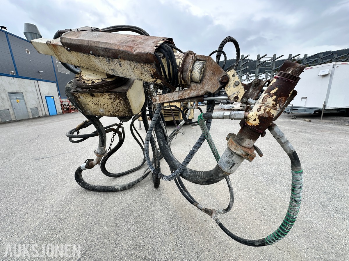 2008 Normet Spraymec 710 WPC tunnel-/sprøytebetongrigg, 4377 timer
