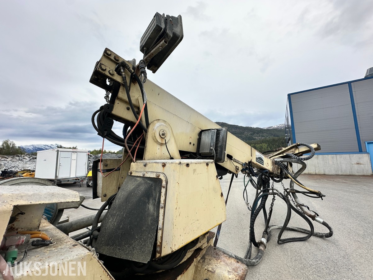 2008 Normet Spraymec 710 WPC tunnel-/sprøytebetongrigg, 4377 timer