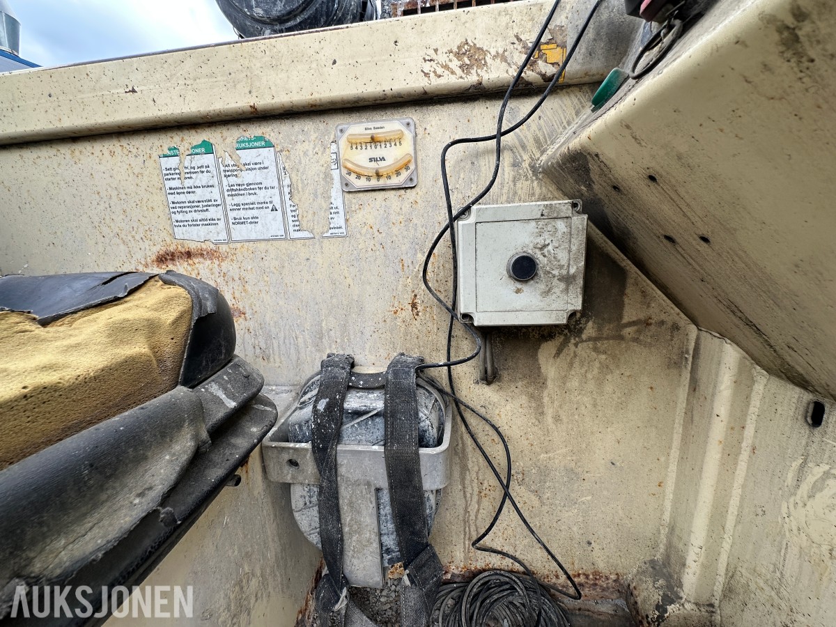 2008 Normet Spraymec 710 WPC tunnel-/sprøytebetongrigg, 4377 timer