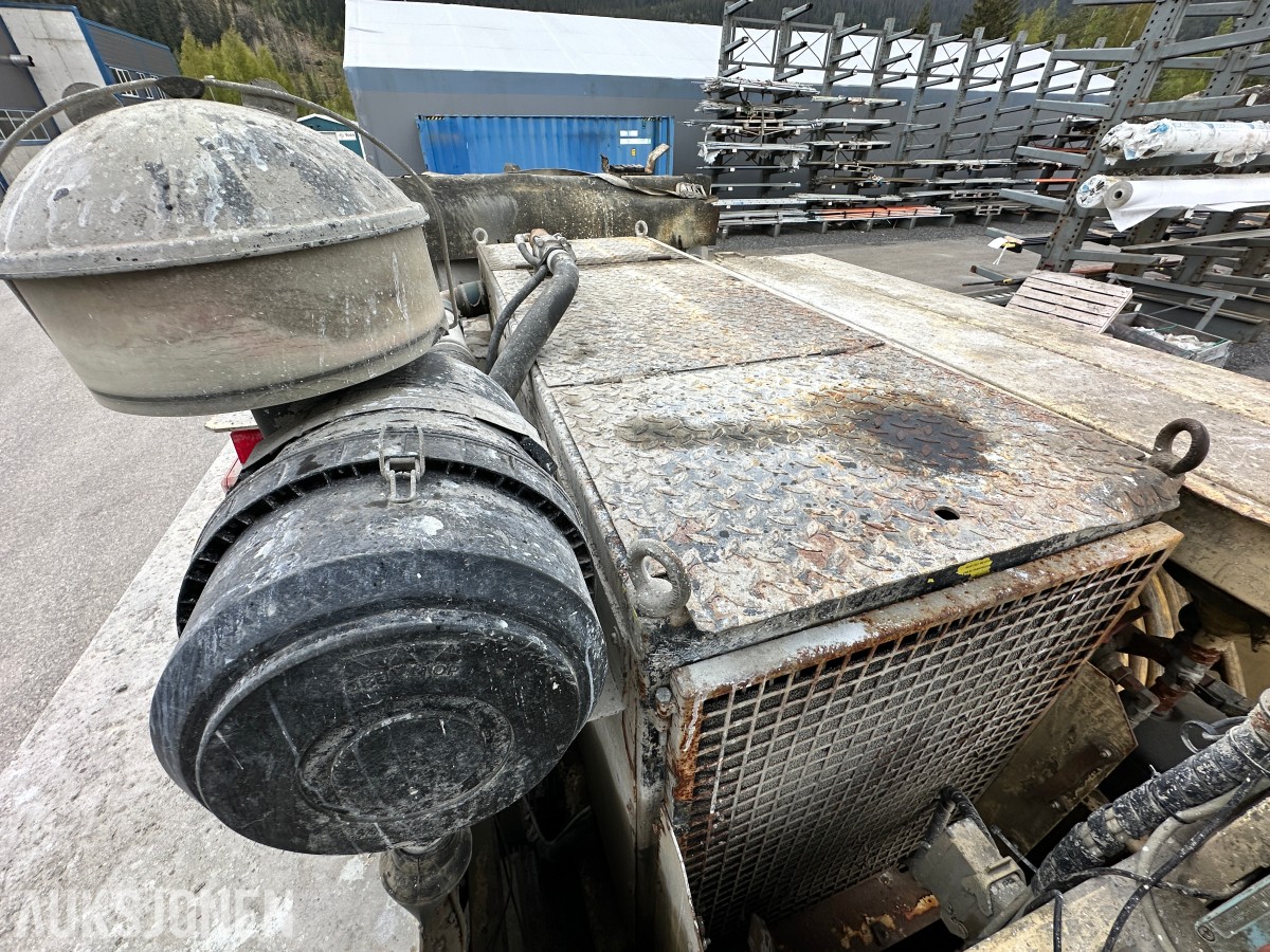 2008 Normet Spraymec 710 WPC tunnel-/sprøytebetongrigg, 4377 timer