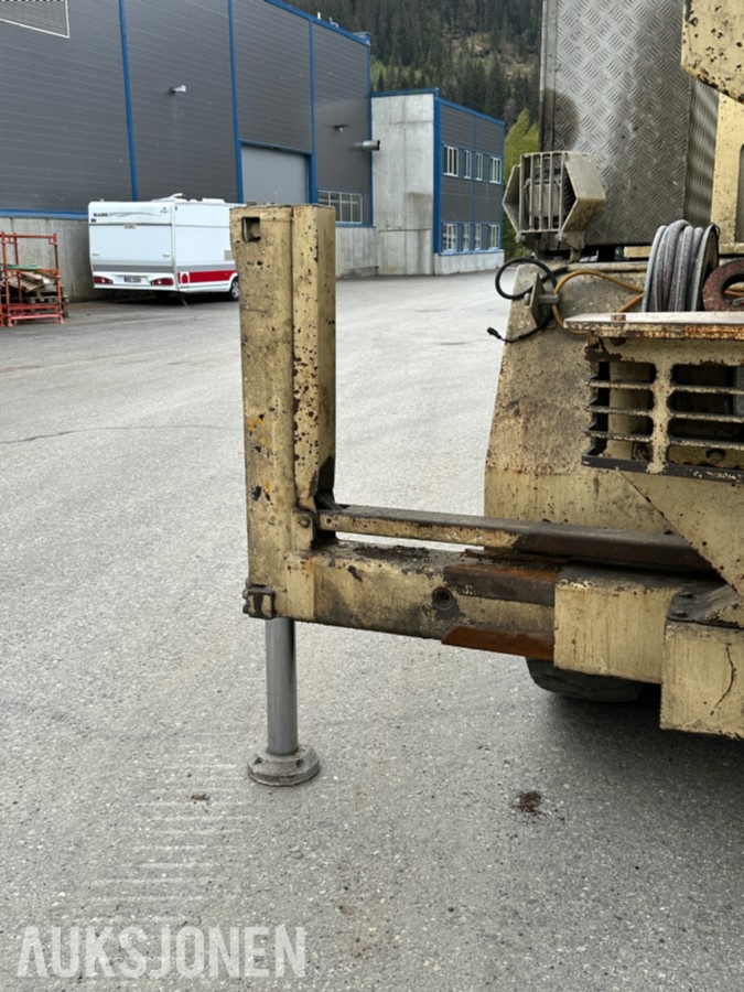 2008 Normet Spraymec 710 WPC tunnel-/sprøytebetongrigg, 4377 timer