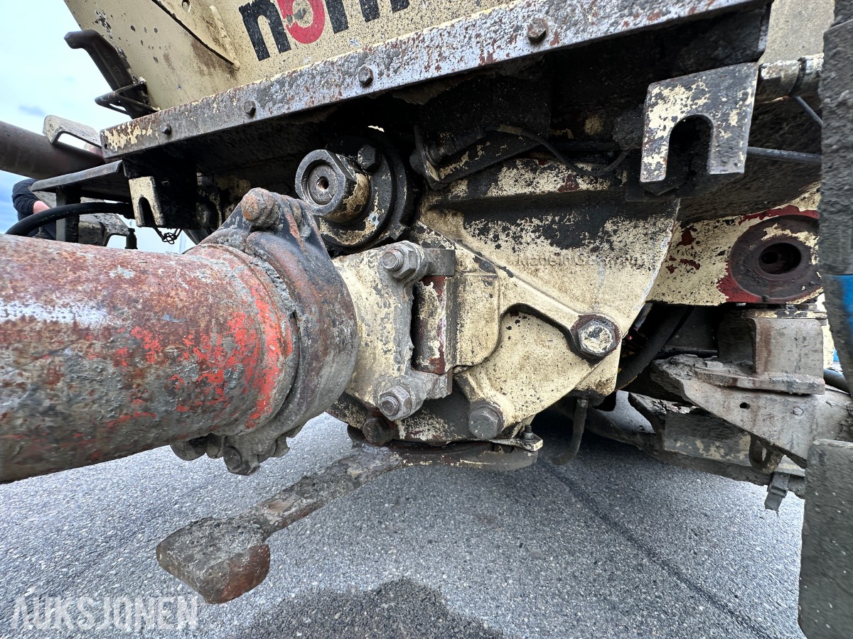 2008 Normet Spraymec 710 WPC tunnel-/sprøytebetongrigg, 4377 timer