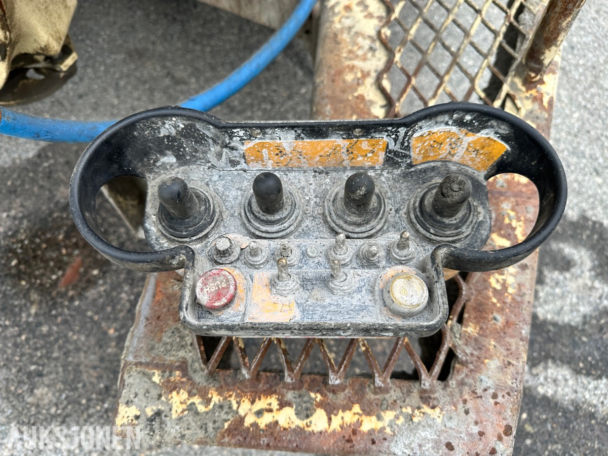 2008 Normet Spraymec 710 WPC tunnel-/sprøytebetongrigg, 4377 timer