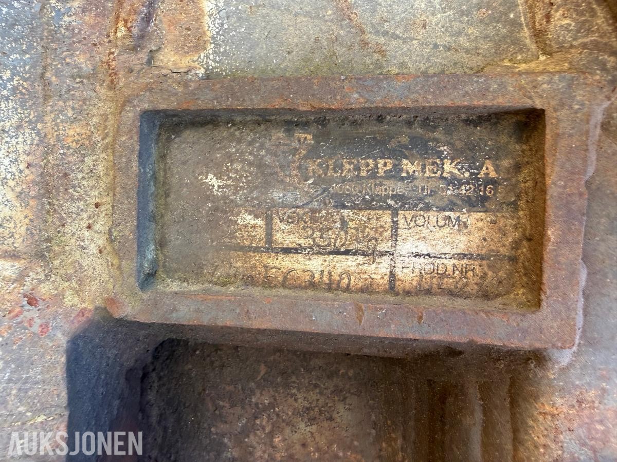 1998 Volvo EC340 gravemaskin 12034 timer m/ MBI SH300R stålsaks