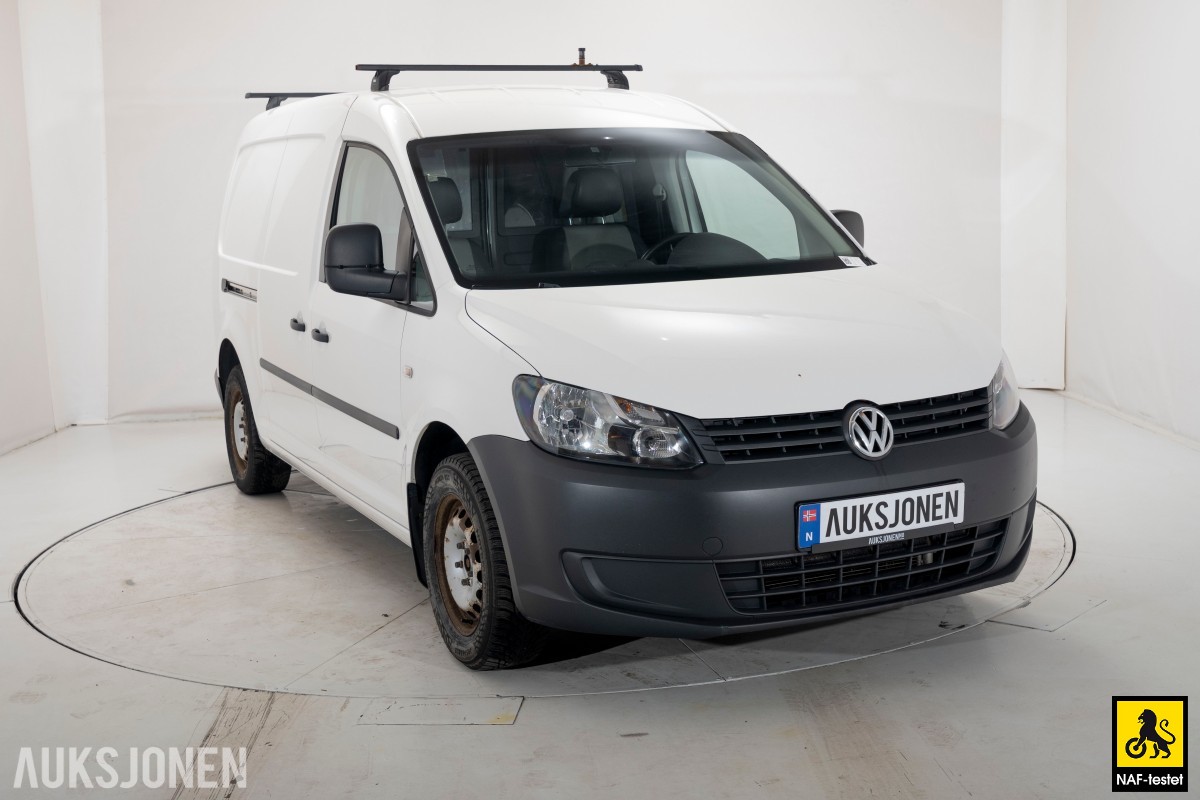 2012 Volkswagen CADDY MAXI 2.0 GASSDRIFT TILHENGERFESTE INNREDNING KUNSTLÆR
