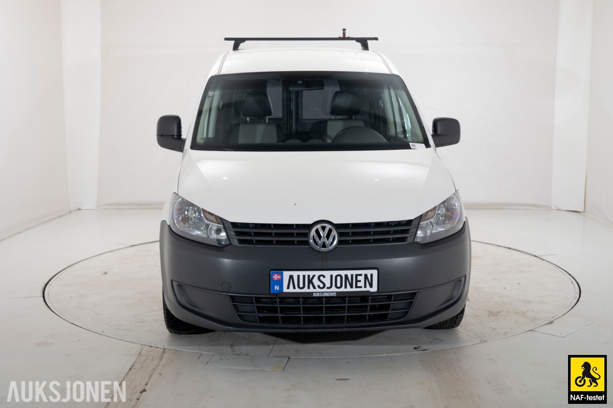 2012 Volkswagen CADDY MAXI 2.0 GASSDRIFT TILHENGERFESTE INNREDNING KUNSTLÆR
