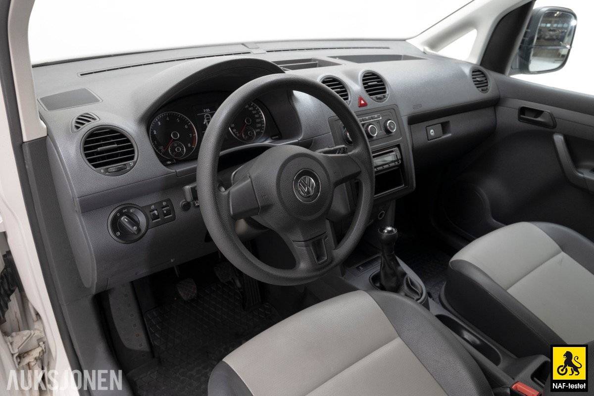 2012 Volkswagen CADDY MAXI 2.0 GASSDRIFT TILHENGERFESTE INNREDNING KUNSTLÆR