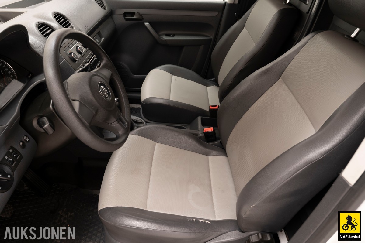 2012 Volkswagen CADDY MAXI 2.0 GASSDRIFT TILHENGERFESTE INNREDNING KUNSTLÆR
