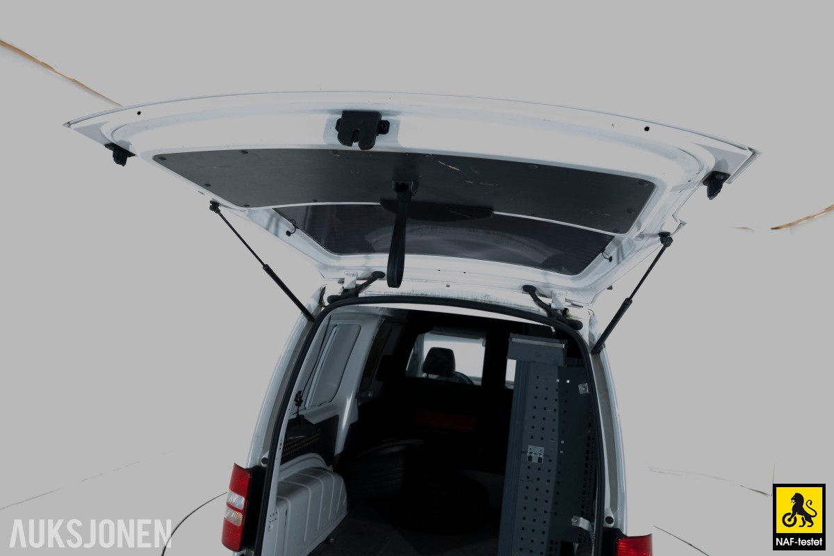 2012 Volkswagen CADDY MAXI 2.0 GASSDRIFT TILHENGERFESTE INNREDNING KUNSTLÆR