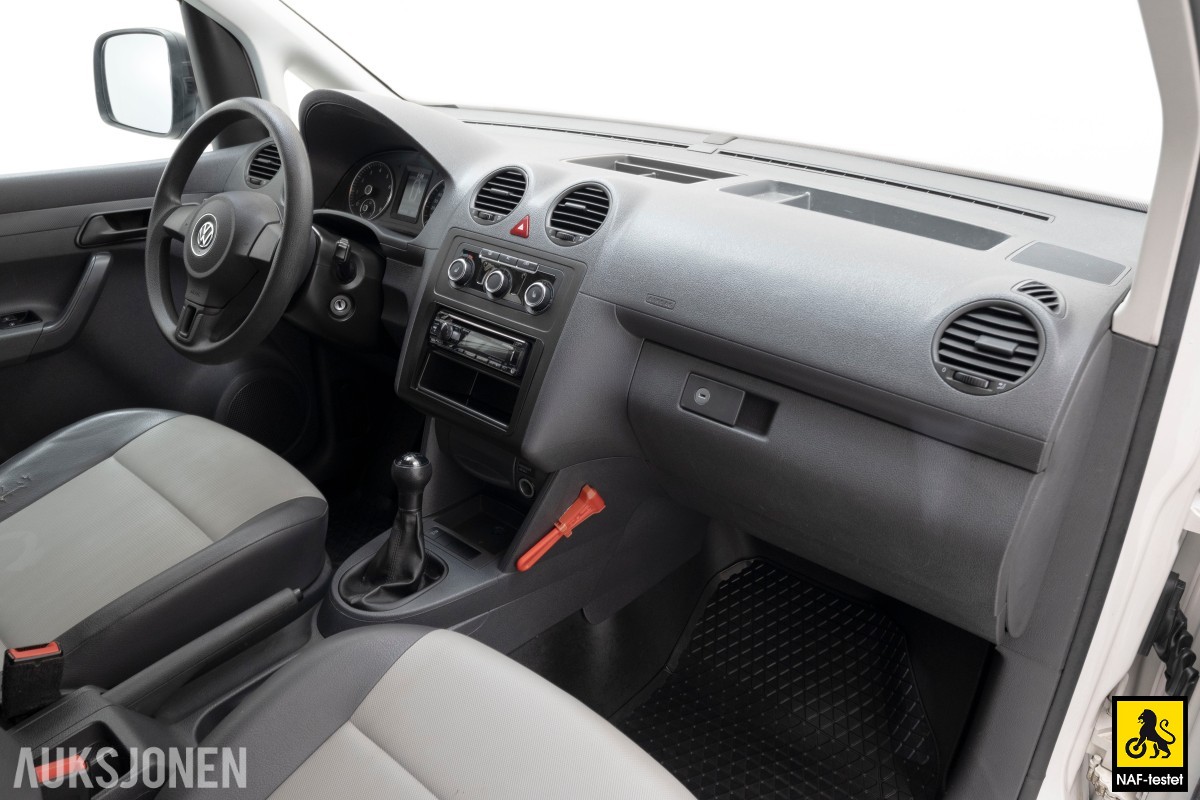 2012 Volkswagen CADDY MAXI 2.0 GASSDRIFT TILHENGERFESTE INNREDNING KUNSTLÆR