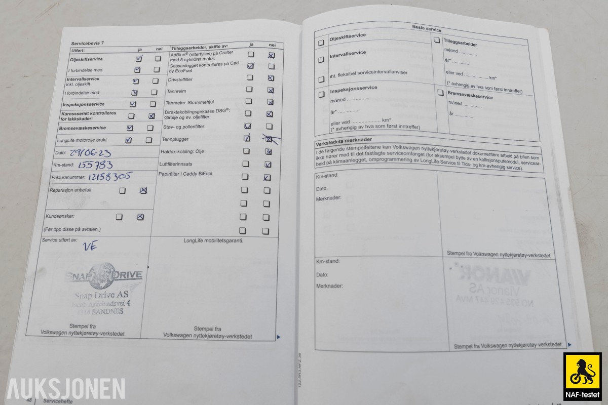 2012 Volkswagen CADDY MAXI 2.0 GASSDRIFT TILHENGERFESTE INNREDNING KUNSTLÆR