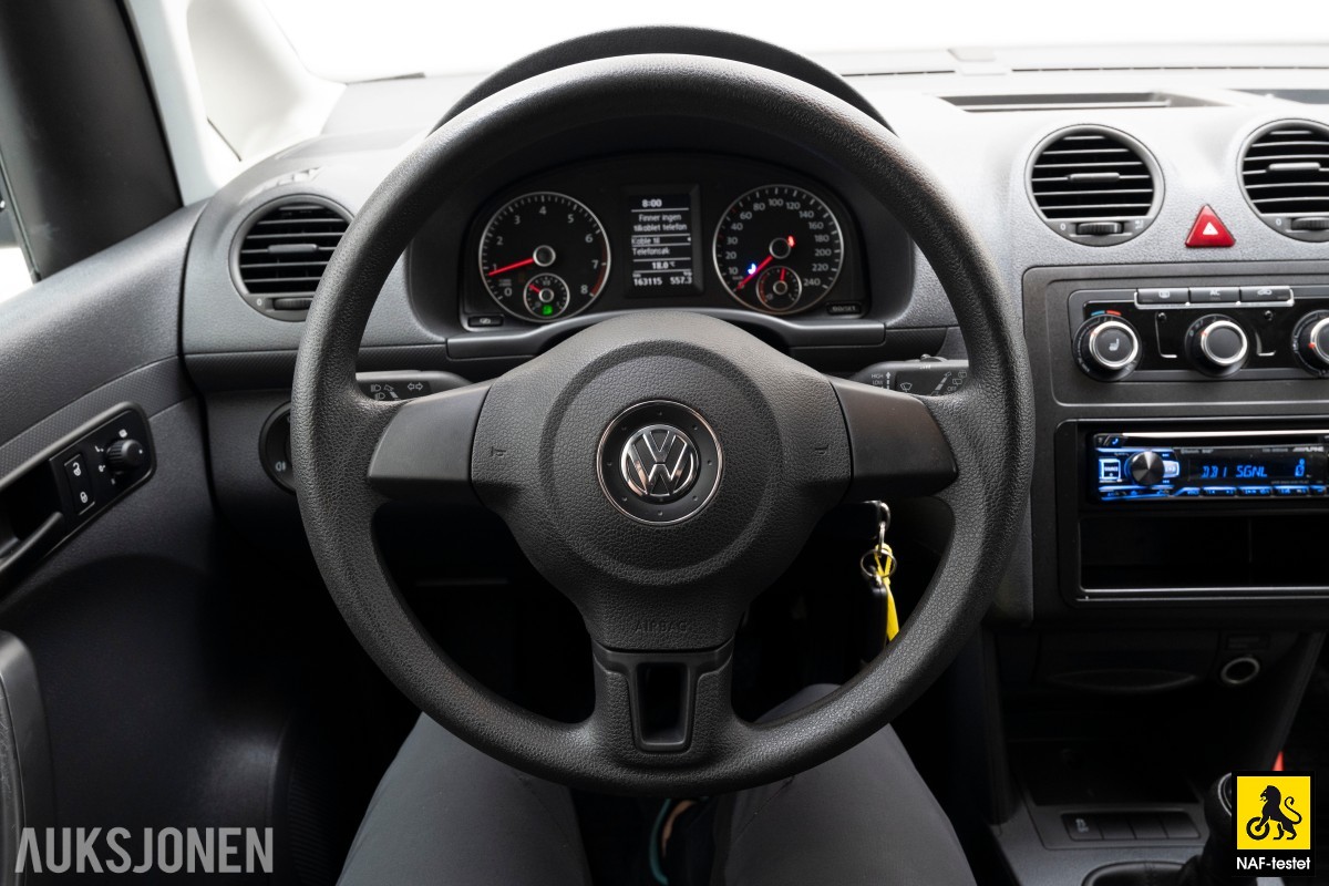 2012 Volkswagen CADDY MAXI 2.0 GASSDRIFT TILHENGERFESTE INNREDNING KUNSTLÆR