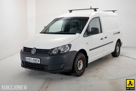 2012 Volkswagen CADDY MAXI 2.0 GASSDRIFT TILHENGERFESTE INNREDNING KUNSTLÆR 