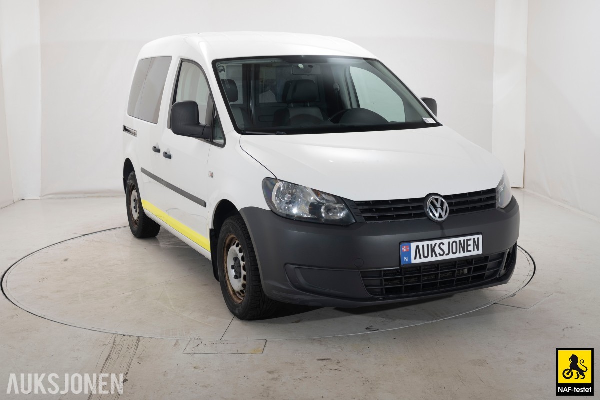 2013 Volkswagen CADDY 2.0 GASSDRIFT INNREDNING KUNSTLÆR