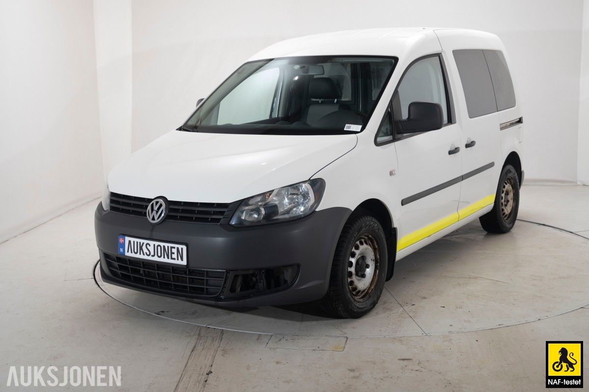 2013 Volkswagen CADDY 2.0 GASSDRIFT INNREDNING KUNSTLÆR