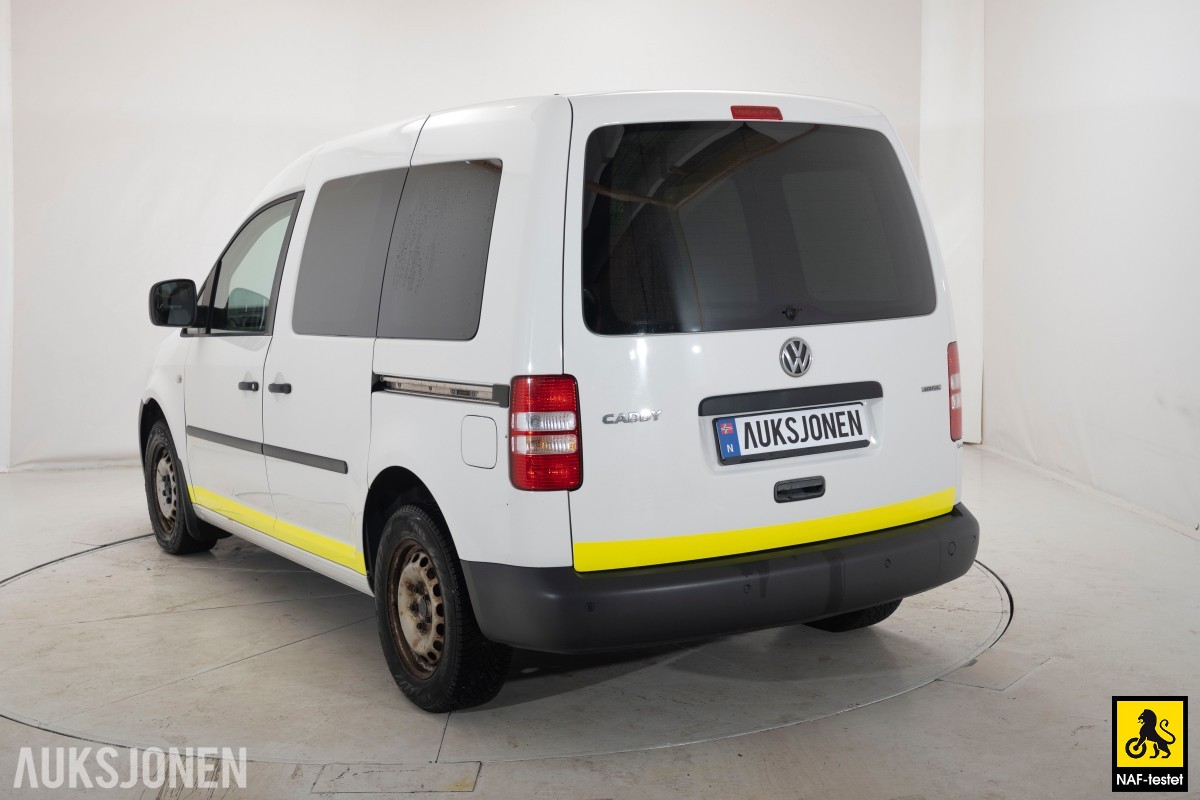 2013 Volkswagen CADDY 2.0 GASSDRIFT INNREDNING KUNSTLÆR
