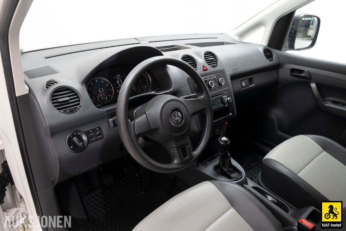 2013 Volkswagen CADDY 2.0 GASSDRIFT INNREDNING KUNSTLÆR