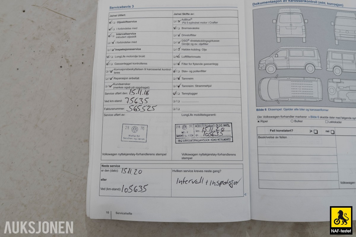 2013 Volkswagen CADDY 2.0 GASSDRIFT INNREDNING KUNSTLÆR