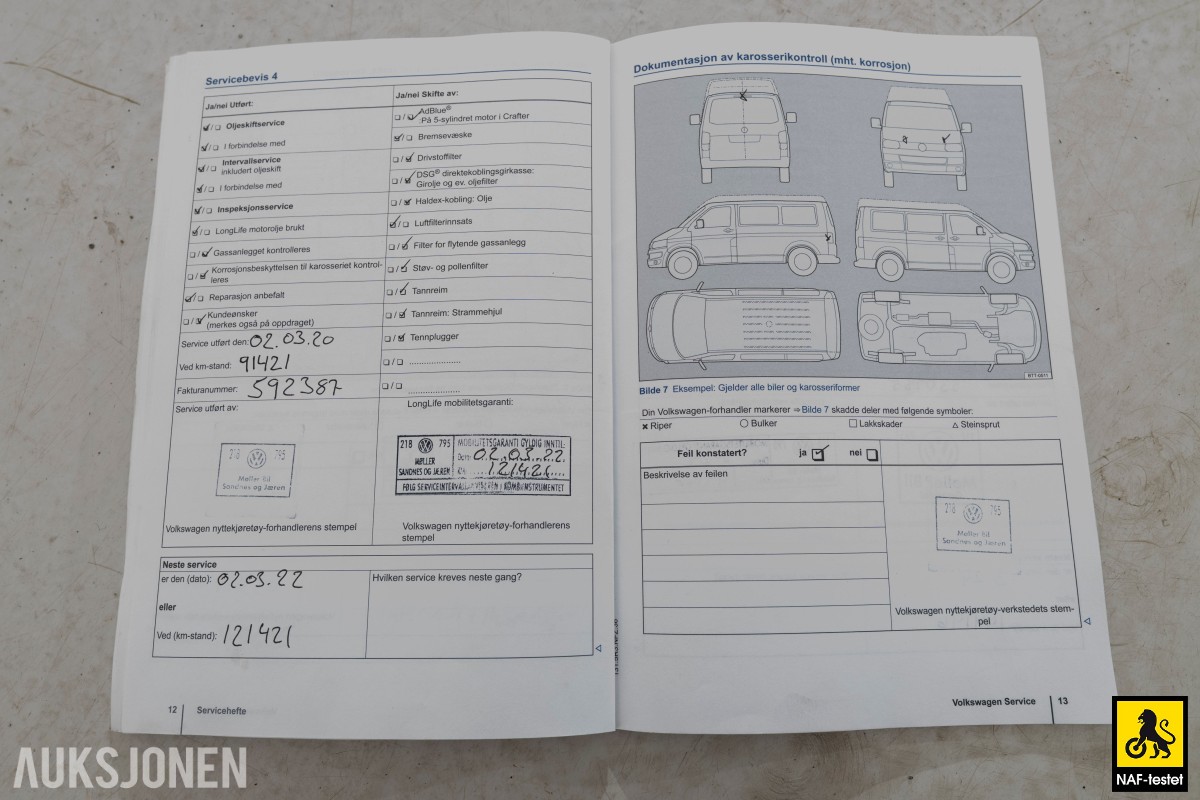 2013 Volkswagen CADDY 2.0 GASSDRIFT INNREDNING KUNSTLÆR