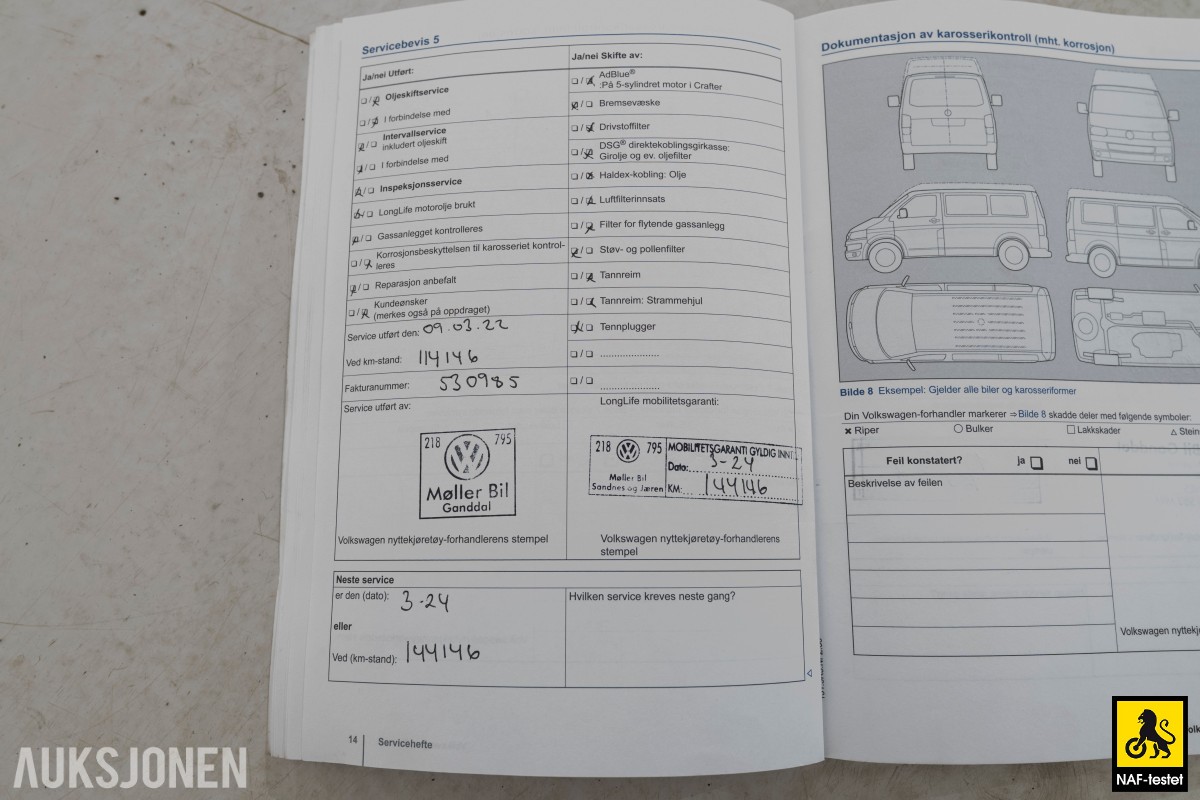 2013 Volkswagen CADDY 2.0 GASSDRIFT INNREDNING KUNSTLÆR