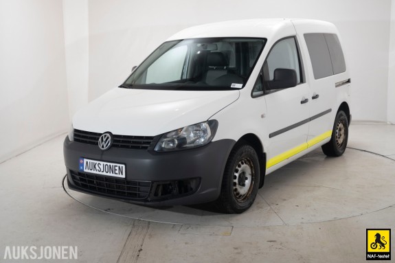 2013 Volkswagen CADDY 2.0 GASSDRIFT INNREDNING KUNSTLÆR