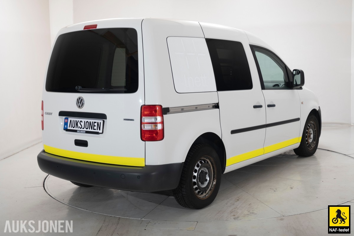 2014 Volkswagen CADDY 2.0 GASSDRIFT INNREDNING KUNSTLÆR