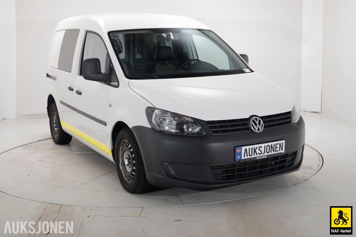 2014 Volkswagen CADDY 2.0 GASSDRIFT INNREDNING KUNSTLÆR