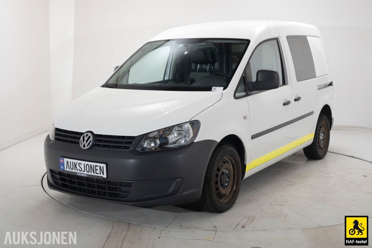 2014 Volkswagen CADDY 2.0 GASSDRIFT INNREDNING KUNSTLÆR