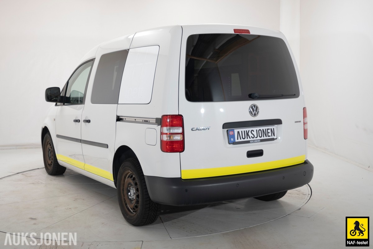 2014 Volkswagen CADDY 2.0 GASSDRIFT INNREDNING KUNSTLÆR