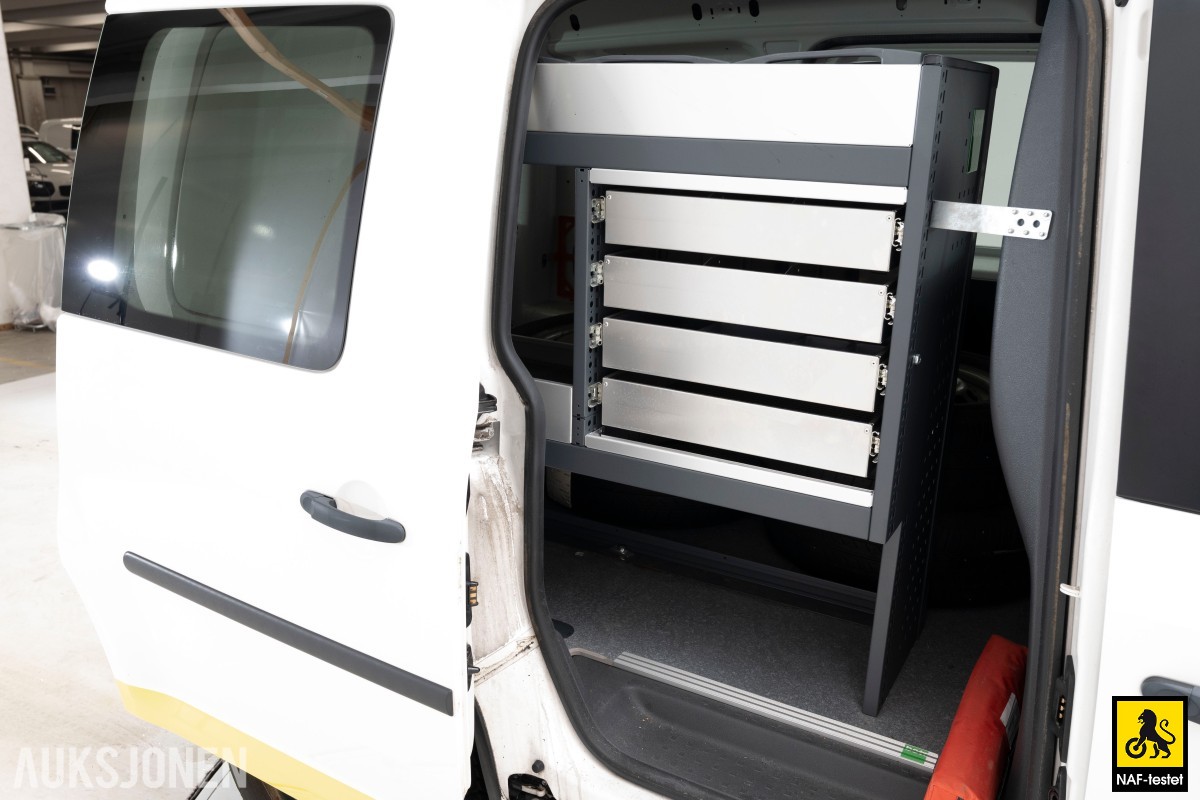 2014 Volkswagen CADDY 2.0 GASSDRIFT INNREDNING KUNSTLÆR