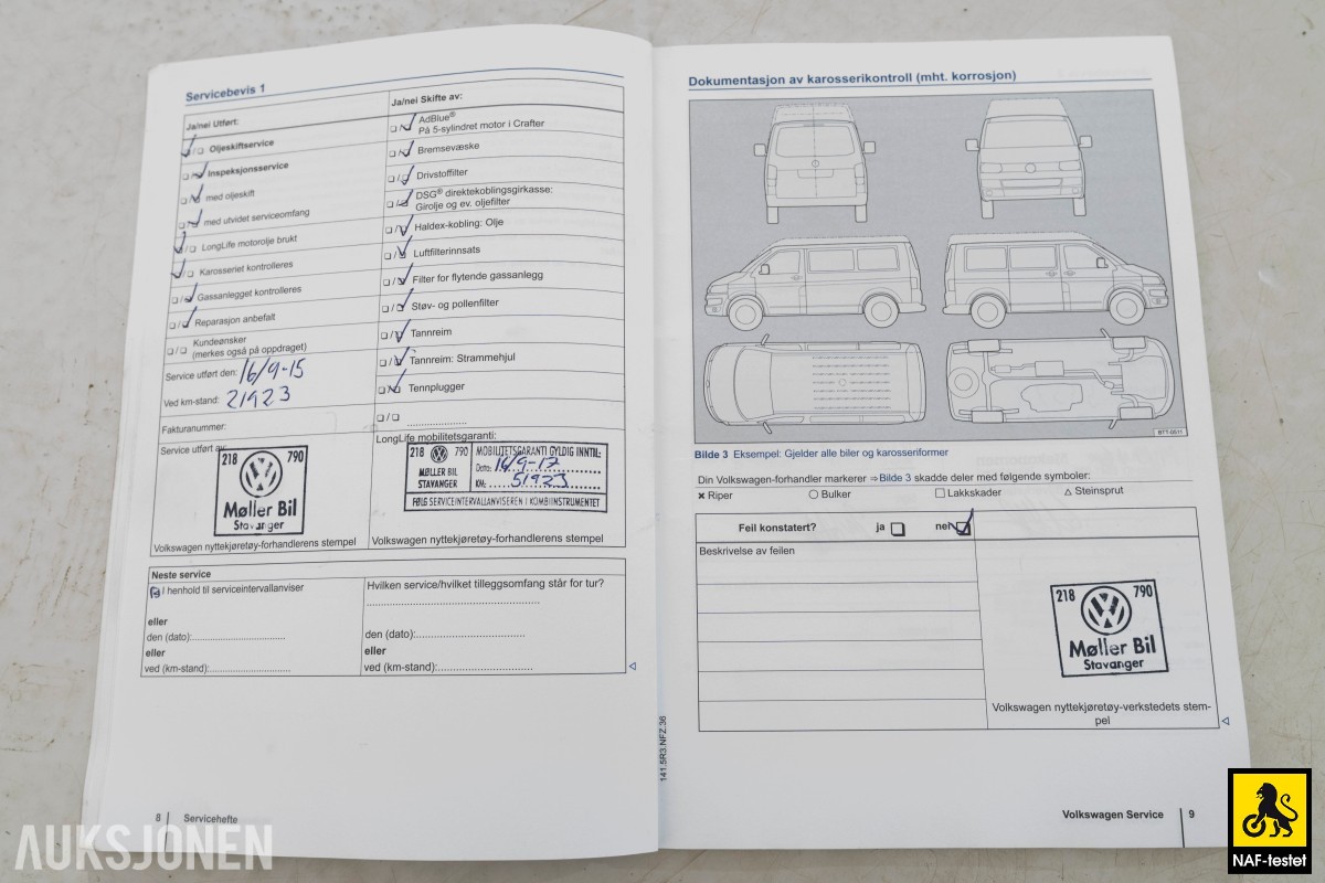 2014 Volkswagen CADDY 2.0 GASSDRIFT INNREDNING KUNSTLÆR
